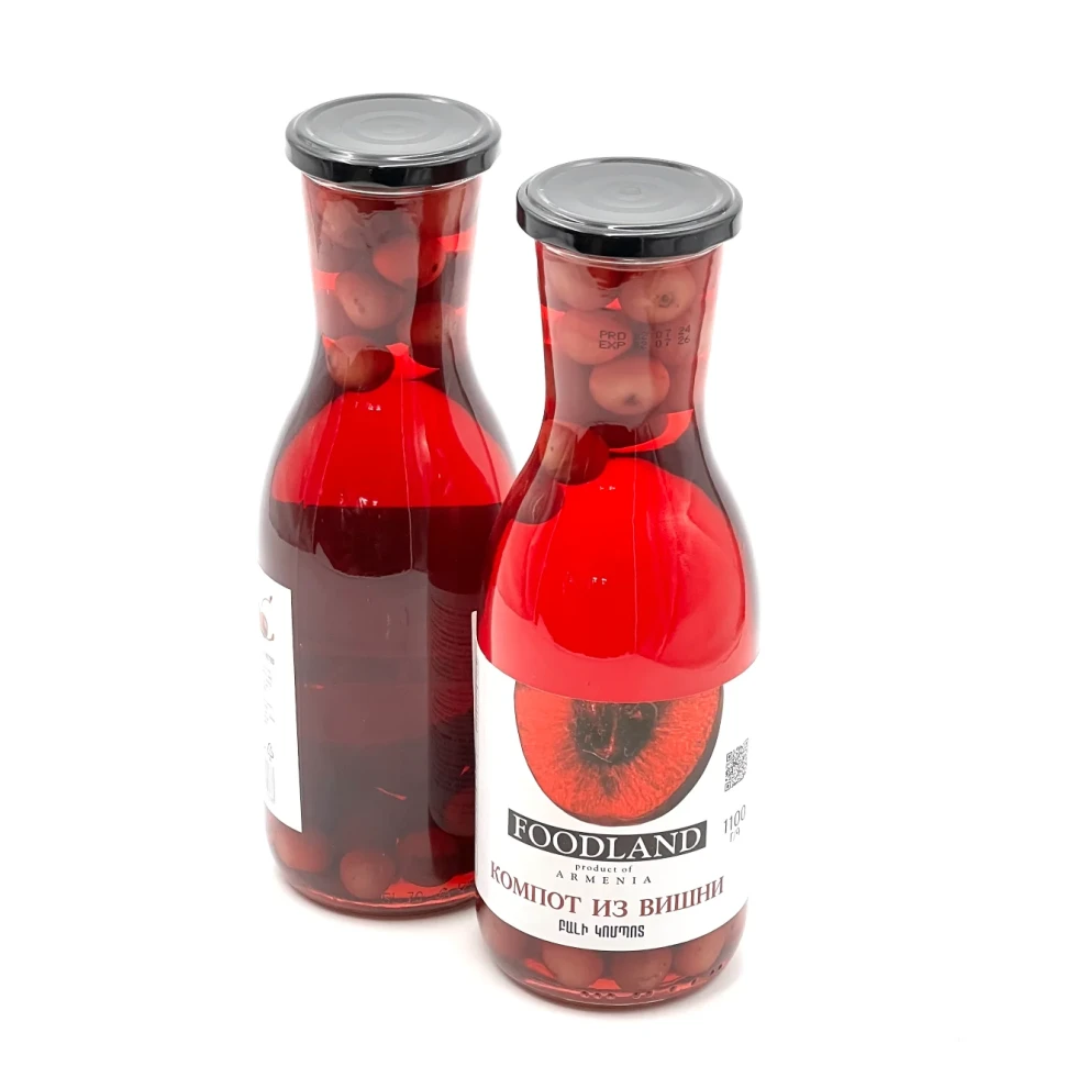Компот Из Вишни 1100г (FOODLAND)