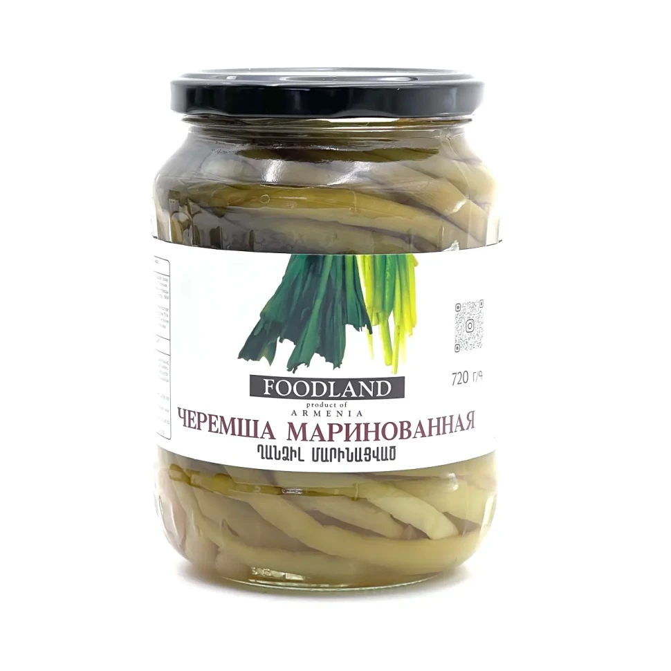 Черемша Маринованная 720г. (FOODLAND)