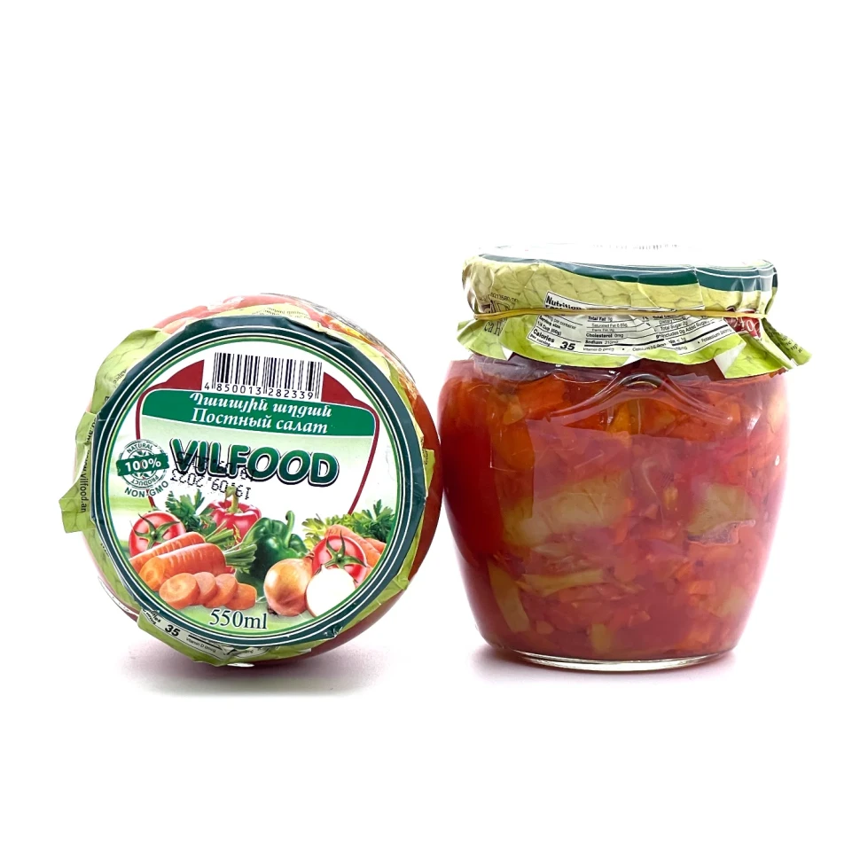 Постный Салат 550мл (VILFOOD)